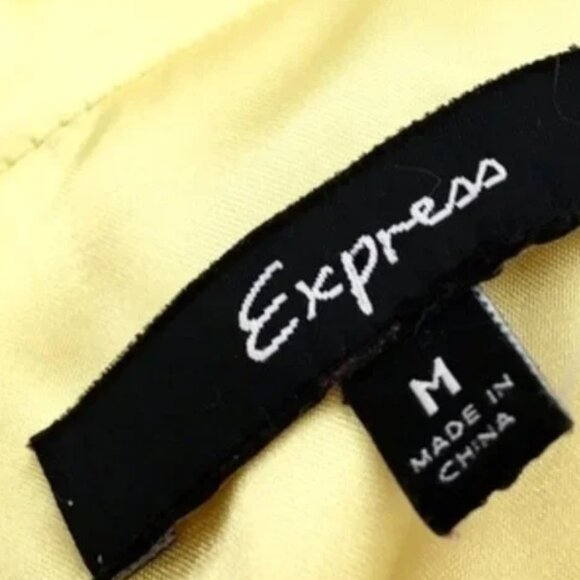 Express Pleated Halter Shift Dress - Picture 6 of 6